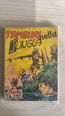 FURY BOOKS COLLECTION NO.3 DRUMS IN THE JUNGLE-HERALD EDITIONS 1964-ORIGINAL