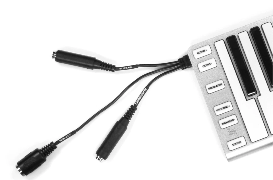 CME Xkey 37 MIDI-Controller Keyboard inkl. Breakout Cable Midi Sustain - Bild 2 von 4