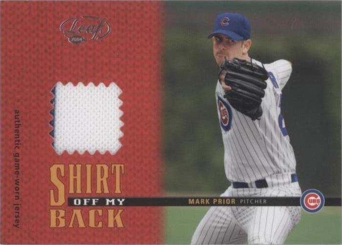 2004 Leaf - Mark Prior #SOMB-6 - 1 of 1