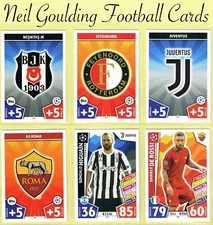 Topps Match Attax 2017-18 ? CHAMPIONS LEAGUE ? Football Cards #325 to #396