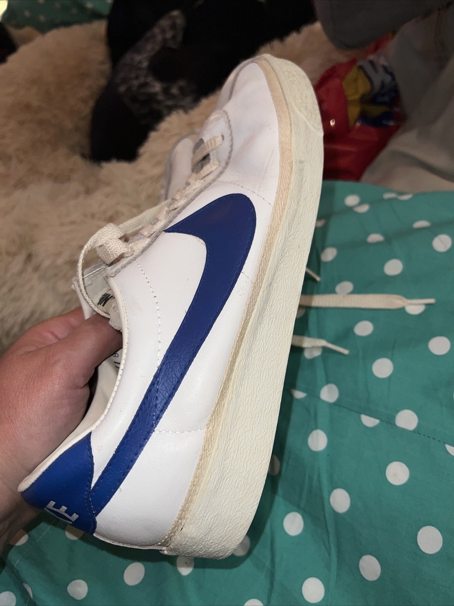 Nike Bruin Vintage 1981 White Red Leather US9 Marty McFly Nike Bruin Vintage 1981 White Red Leather US9 Marty McFly