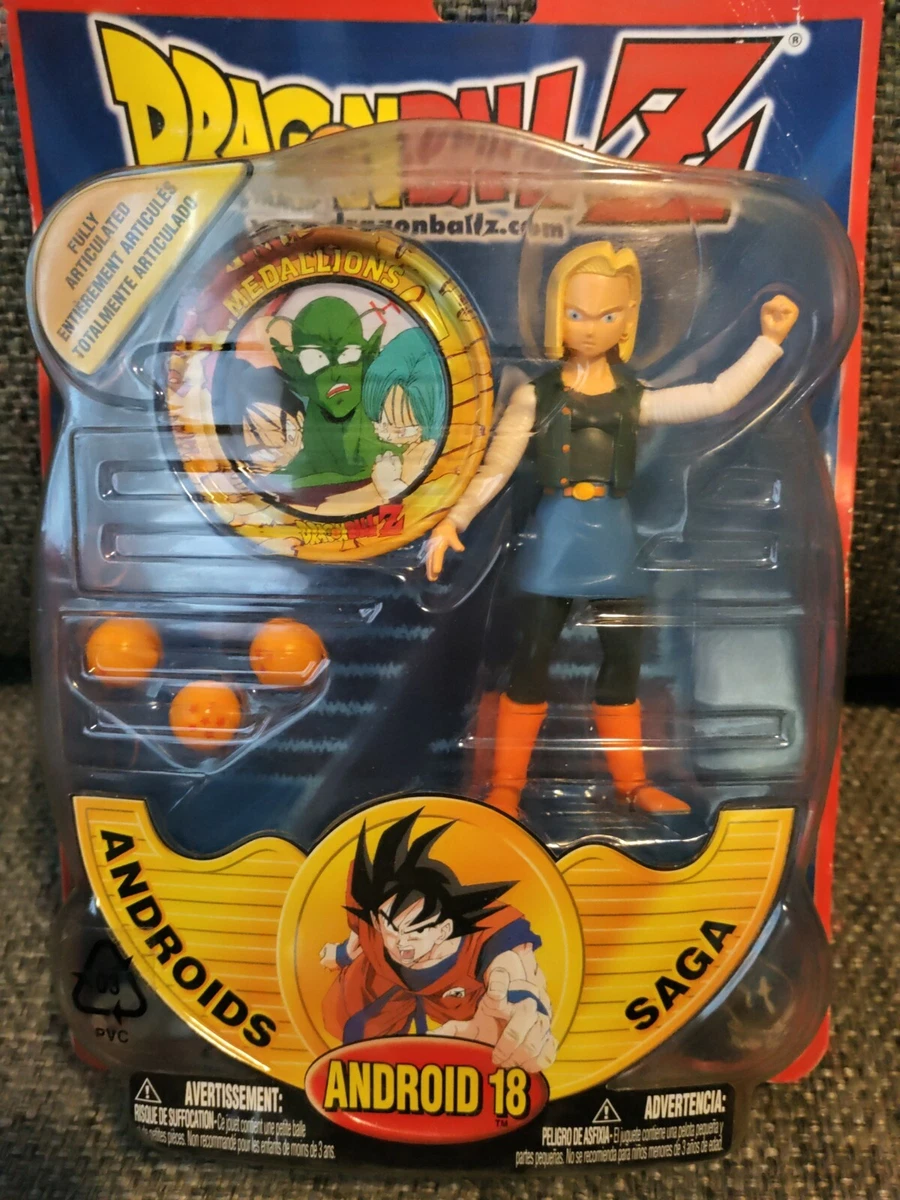 Conjunto de Figuras de Ação Dragon Ball: Androids 17, 18, 19 e 20 - Ed