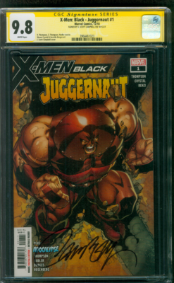 X Men Black 1 Juggernaut CGC 9.8 SS Campbell 12/18 | eBay