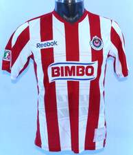 Club Chivas de Guadalajara Authentic Reebok Size Small 2010 edicion estadio