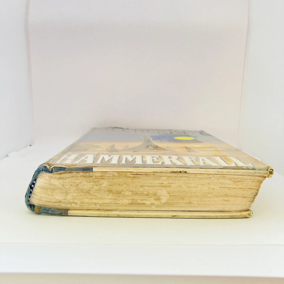 Hammerfall C.J. Cherryh Hardcover Book 2002 Vintage Sci-fi Space Ex-Library - Image 3 of 4