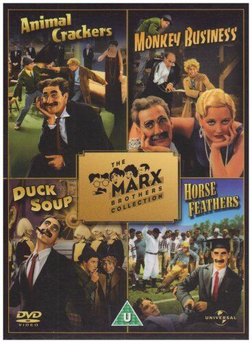The Marx Brothers Collection DVD (2003) Groucho Marx, McCarey (DIR) cert U 4 - Photo 1/2