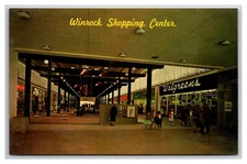 Winrock Shoppping Center The Mall Albuquerque New Mexico NM Chrome Postcard B20
