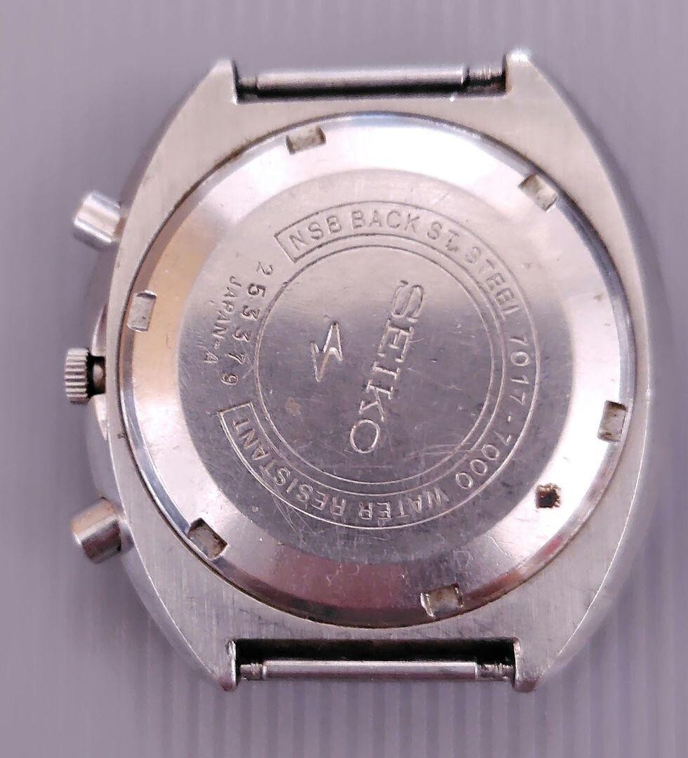 seiko 5 sports speed-timer 7017-7000 【公式通販】