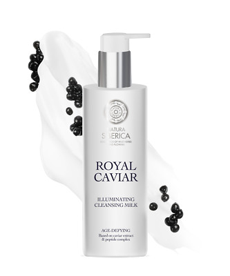 Natura Siberica Royal Caviar Illuminating Cleansing Milk, 200 ml