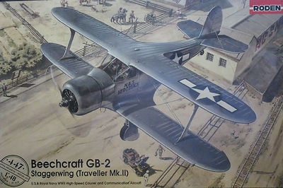 1/48 Beechcraft GB-2 Staggerwing by Roden