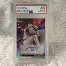 2021 Topps Finest - Finest Autographs Tarik Skubal #FA-TSK (AU, RC)