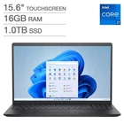 Dell 15.6" Touch 13th Gen Intel i7-1355U, 1 TB SSD, 16GB DDR4, Warranty, DC15250