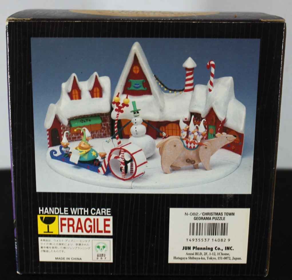 Nightmare Before Christmas Xmas Town Georama Puzzle Figure N-082 JUN PLANNING