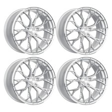 Dolce Aria 20x10 5x112 40mm Gloss Silver Machined Face 20 Inch Rim Set Of 4