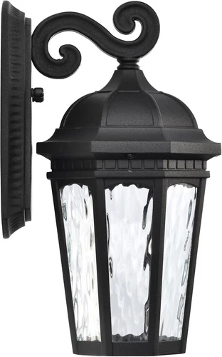 Satco Starfish East River Smart Wall Lantern Matte Black - Picture 3 of 3