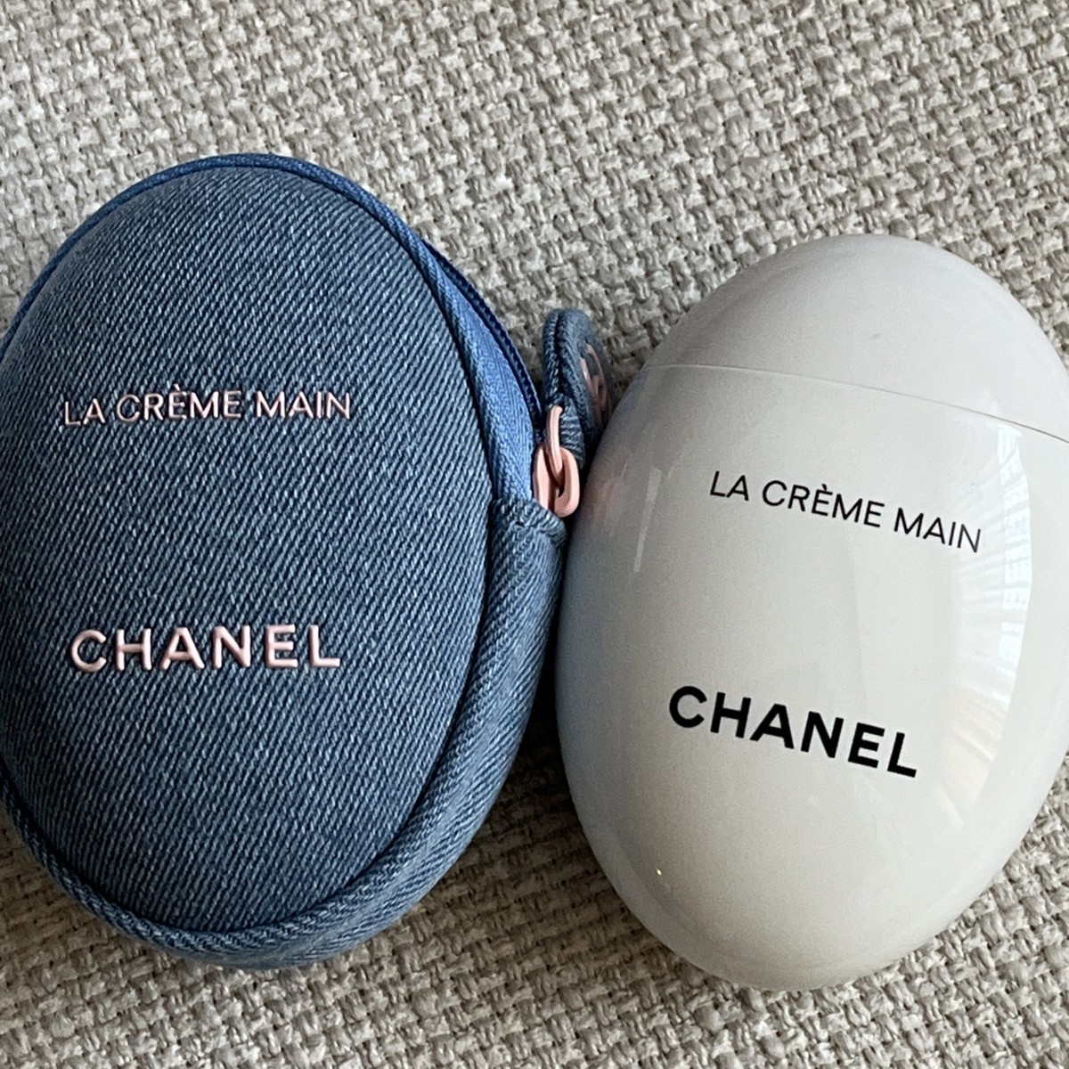 CHANEL LA CRÈME MAIN Hand & Nail Cream + Denim Pouch - 2026 DENIM