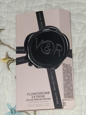Viktor And Rolf Flowerbomb Extreme Eau De Parfum Intense Spray Sample New 1.2ml 