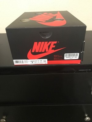 Nike Off-White x Air Jordan 1 Retro OG High Alaska AA3834-100 Size 9 Dead Stock.