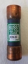 10 Pack One-Time Fuse 30A 250V Metal Through-Hole Mount
