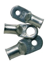 242233 Electrical Heavy Duty Tinned Copper Lugs 8-Gauge, Size 10 Screw, 25-P...
