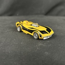 Aurora Corvette Funny Slot Car 1766-400 Yellow / Black AFX