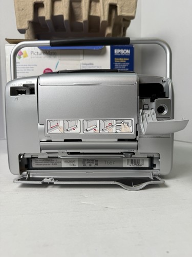 Epson PictureMate 500 Personal Photo Lab Printer B351A - No Power Cable - Picture 6 of 9