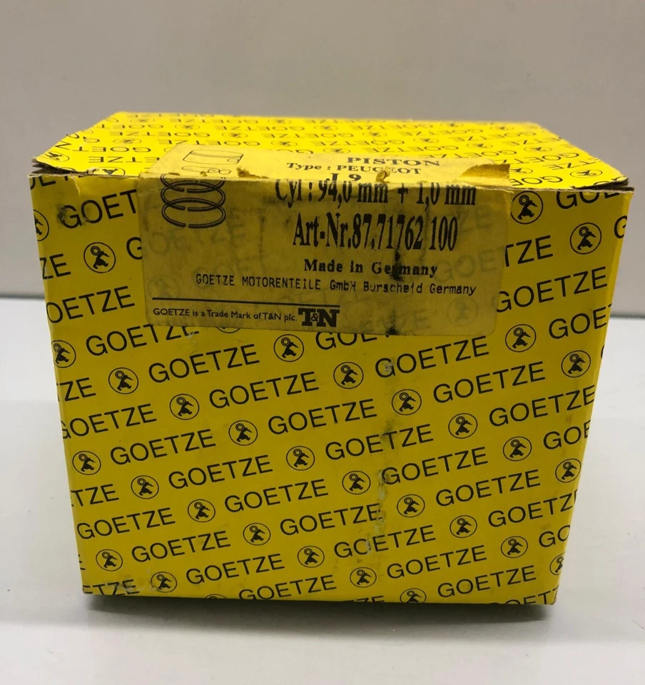 2 X GOETZE Piston PIN & RING 87-71762 94 mm O/S 1.00 mm For Ford Peugeot J9 504 - Image 2 of 4
