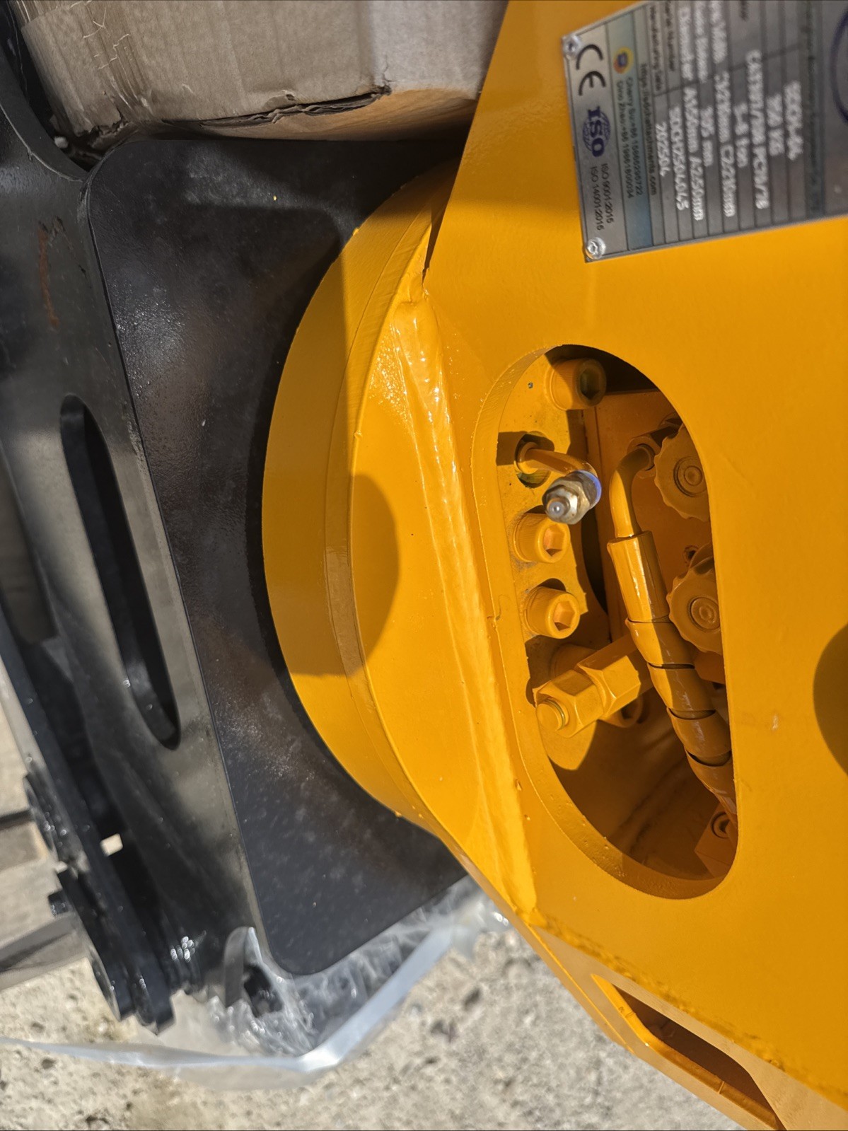 Cat 307 308 Mini Excavator Grapple Hydraulic New 50 Mm Pin Rotates