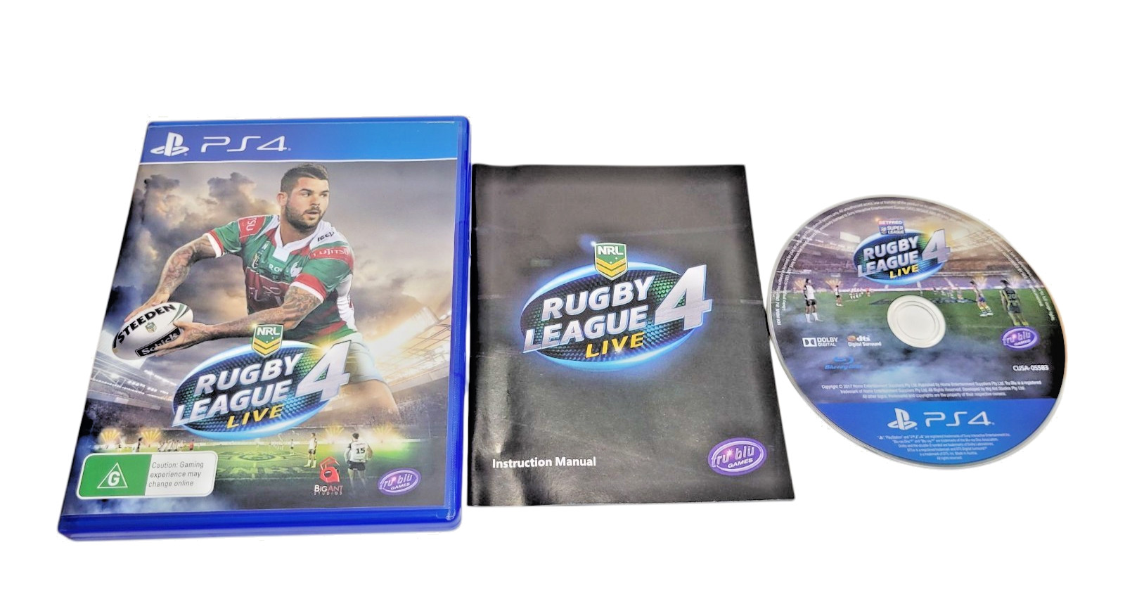 Rugby League Live 4 NRL PS4 | Boxed | Mint Disc | PS5 Compatible