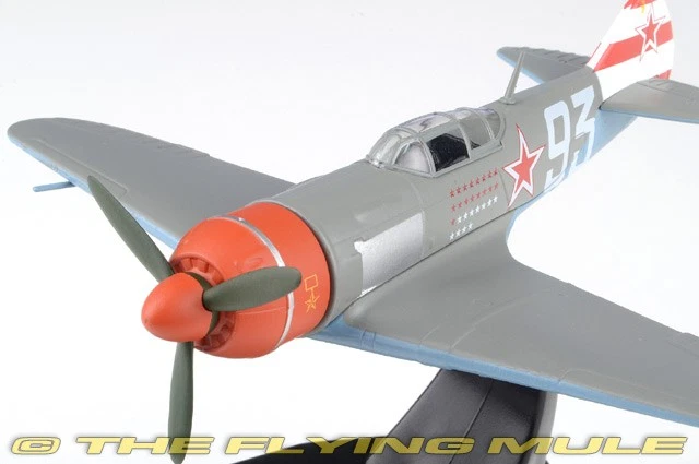 Oxford Diecast 1:72 La-7 Fuerza Aérea Soviética 156th GFAR Sergei Dolgushin Blanco 93 Foto 3 de 4