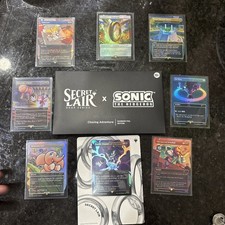 Secret Lair Sonic Chasing Adventure Rainbow Foil Magic the Gathering Unsealed
