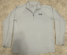 Mountain Hardwear Quarter Zip Pullover Base Layer Stretch Mens XL