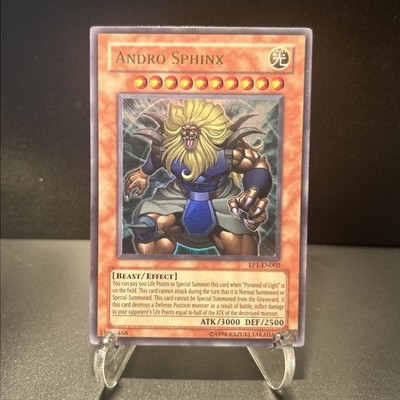 Yugioh-Andro Sphinx EP1-EN002 Ultra Rare Movie Promo Exclusive TCG-Card