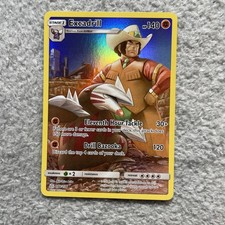 Excadrill & Clay 246/236 Eclissi Cosmica NM Allenatore Carta Pokemon Rara Segreta