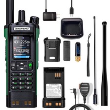 Walkie Talkie DMR GPS 10W Programming Multi Band Wireless Copy Frequency Type-C