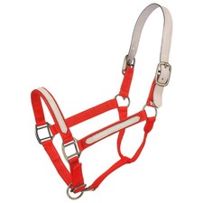 Tough1 Nylon Breakaway Halter - Red Horse,