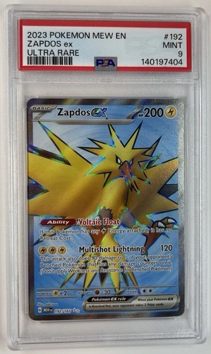 Zapdos ex graded PSA 9 for sale on eBay