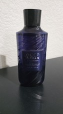 Bath  Body Works Men's DEEP Ocean 3 In 1 Body Hair Face Wash 10 oz NEW