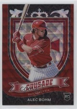 2021 Panini Chronicles Crusade Ruby Wave Prizm 41/199 Alec Bohm #23 13nz