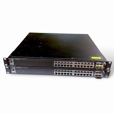 Lot 2 Brocade ICX 7450-24P 24Port PoE ICX7400-1X40GQ ICX7400-4X10GF Modules 23