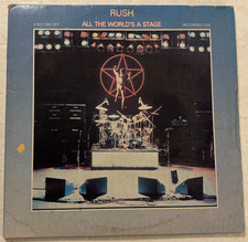 Rush World's Stage SRM-2-7508 Stereo Mercury Vintage 1976 LP 2-Record Set NM