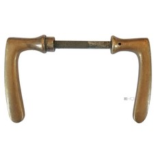 Maniglia Porta Serratura Anno 1920 Ottone Maniglie Usate 8 Pezzi