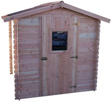 Habrita Abri De Jardin 4.28m² Bois Naturel DU2020.02N