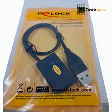 DeLock USB to ExpressCard 34mm and 54mm Adapter