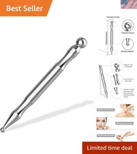 Professional-Grade Stainless Steel Acupuncture Pen for Facial and Body Relief