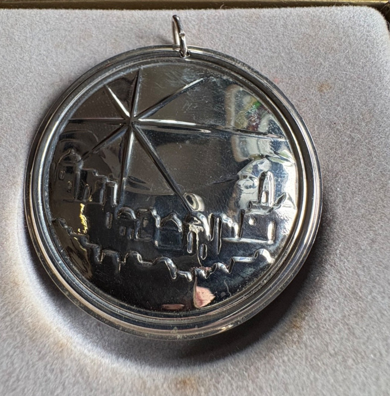 1992 Towle Story of Christmas "Star of Bethlehem" Sterling Ornament with Box