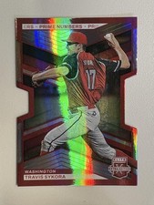 2023 Panini Elite Extra Edition #142 Travis Sykora Prime Numbers C Die Cut