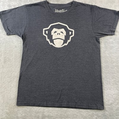 Howler Bros Shirt Mens Medium Gray Monkey Heed the Call Casual Outdoor Fishing