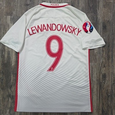 2016 Nike Poland Away Soccer Jersey Robert Lewandoski Men S Euro