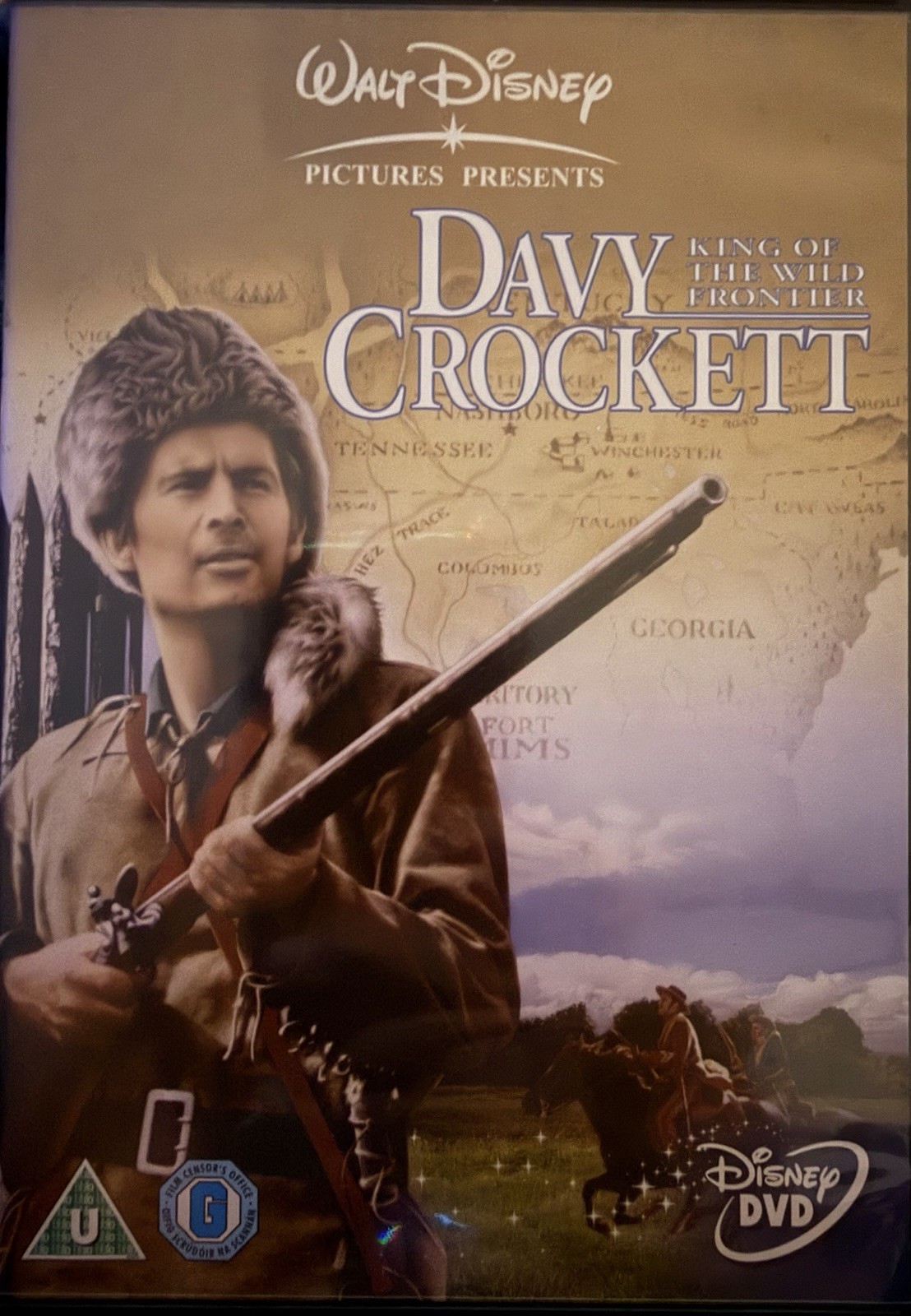 Davy Crockett - King Of The Wild Frontier New Sealed DVD